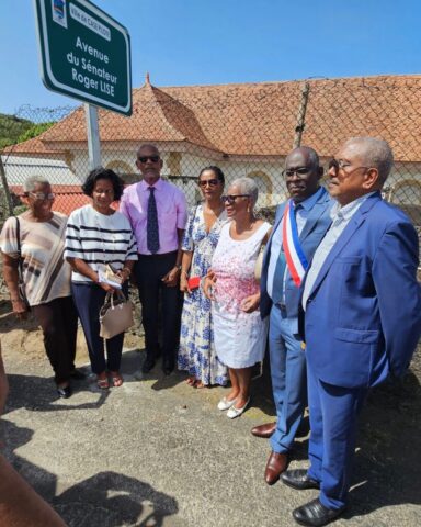 Inauguration des avenues Sénateur Roger LISE et Ralph MONTPLAISIR