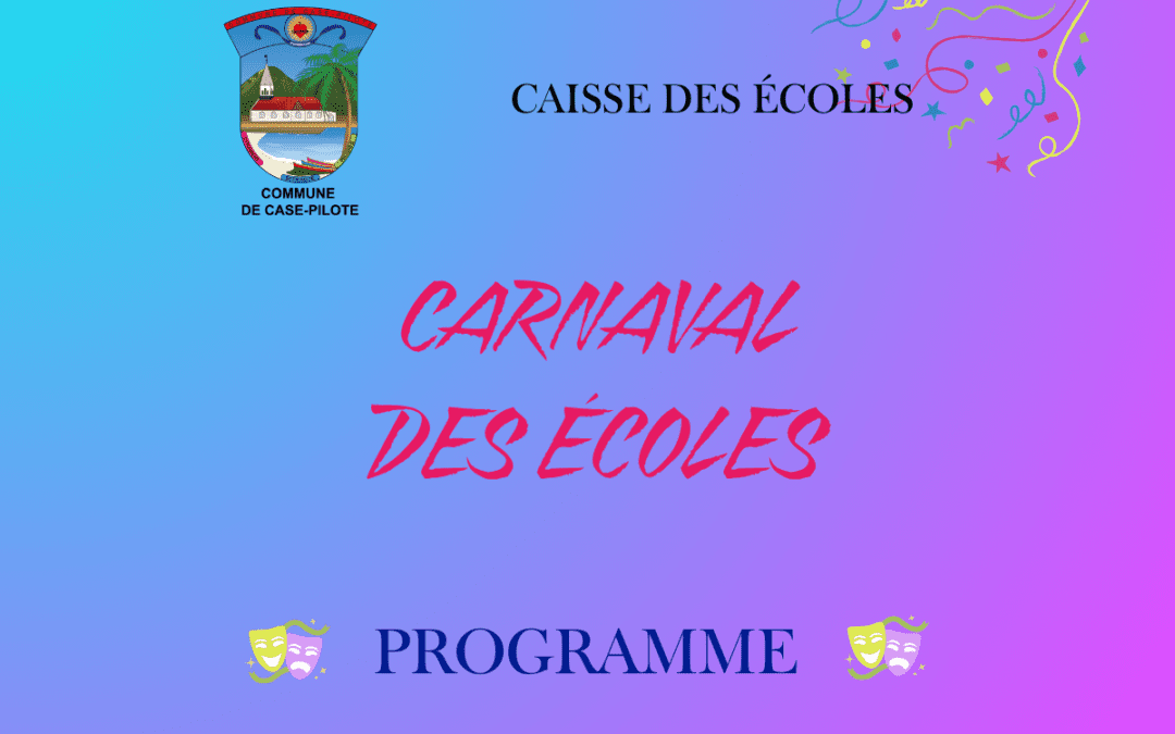 Carnaval des Écoles 2026