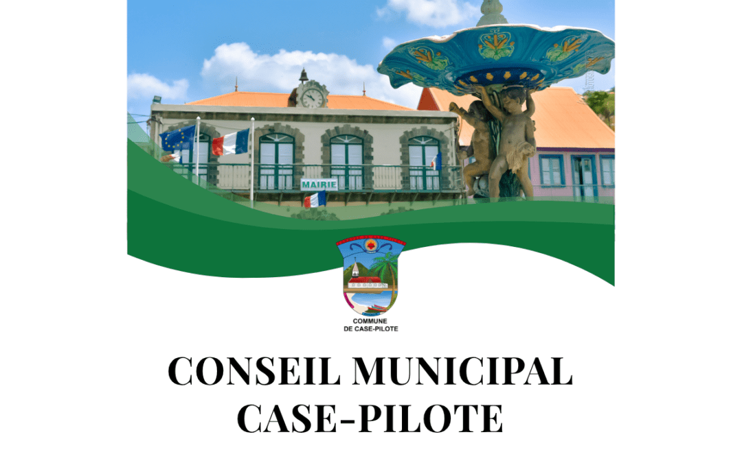 Séance d’installation du Conseil municipal de Case-Pilote